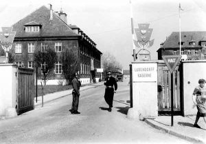 Ludendorffkaserne Anfang der 1950er Jahre | Ludendorff barracks in the early 1950s