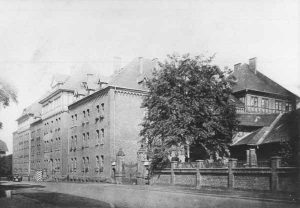 Die Watter-Kaserne in Fritzlar. | The Watter Barracks in Fritzlar.