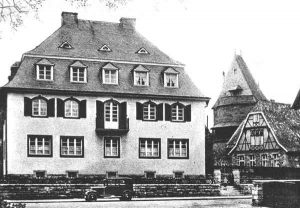 Verwaltungssitz der Jüdischen Gemeinde Korbach-Waldeck. | Seat of the administration of the Jewish Community of Korbach-Waldeck.