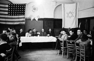 Mitgliederversammlung der Jüdischen Gemeinde Passau im „Deutschen Kaiser“ | Members of the Jewish Community Passau meet at the public house „Deutscher Kaiser“