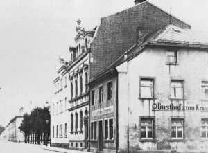 Blick in die Bahnhofstraße | View of Bahnhofstraße