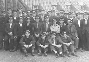 Jüdische Polizei im DP-Lager Rochelle | Jewish police at the Rochelle DP camp