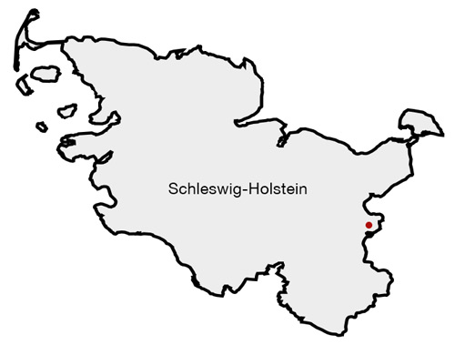 Karte von Schleswig-Holstein | Map of Schleswig-Holstein