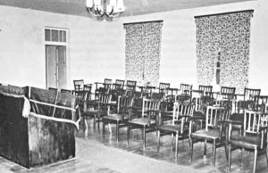 Die Betstube im jüdischen Altersheim | The prayer room in the Jewish old people’s home