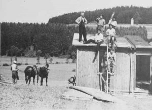 Wulmersreuth: Holzhütten | wooden huts